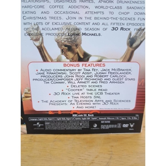 Universals 30 Rock original series seasons 1 & 2 opened dvd collection - Picture 6 of 7